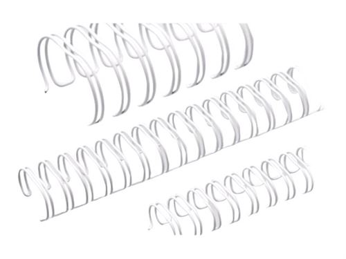 RENZ RING WIRE - 14.3 mm - 23 anneaux - A4 (210 x 297 mm) - 120 feuilles - blanc - 50 unités fil de ligature