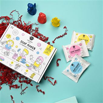 Fabrique de 3 savons (lapin, chat et croco), Nailmatic