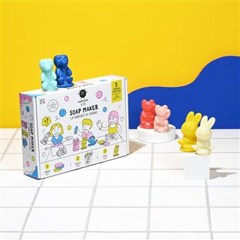 Fabrique de 3 savons (lapin, chat et croco), Nailmatic