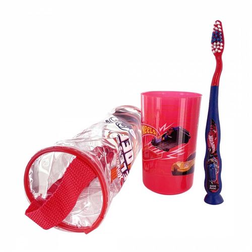 Kit de 3 Pi&egrave;ces pour Enfant &agrave; Motif Hot Wheels Multicolore