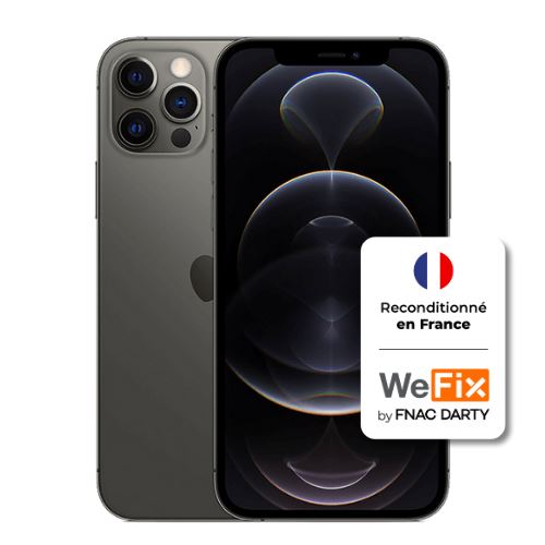 Acheter Apple iphone 12 Pro - Grade A - 128GB - Gris Reconditionné en France par WeFix État correct - 339,00 € Apple iphone 12 Pro - Grade A - 128GB - Gris Reconditionné en France par WeFix État correct - N/A reconditionné disponible sur Fnac
