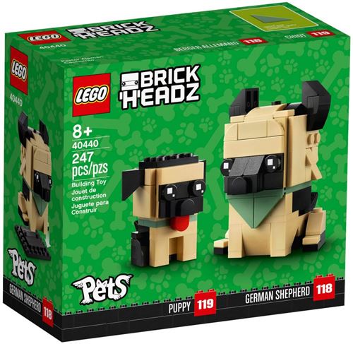 Acheter LEGO® BrickHeadz™ 40440 Le berger allemand État correct - 48,99 € LEGO® BrickHeadz™ 40440 Le berger allemand État correct - N/A reconditionné disponible sur Fnac