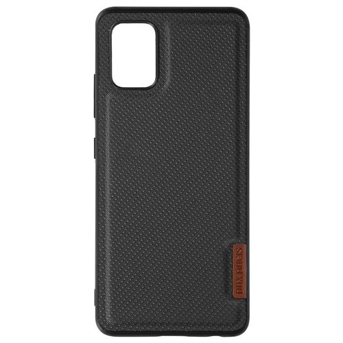 Coque pour Samsung Galaxy A51 Rigide Dos Tissu Série Fino Dux Ducis Noir