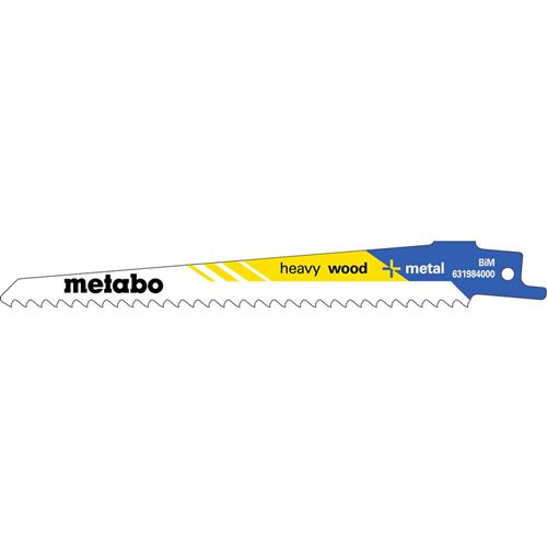Metabo Lames De Scie Sabre Bois Métal - Lot De 100 - Image 3