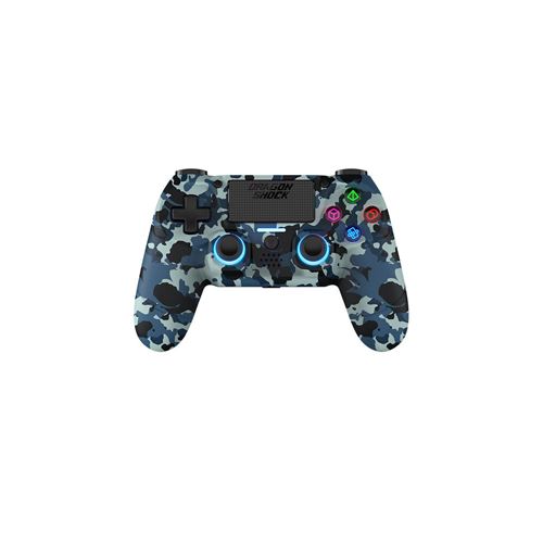 Dragonshock Mizar Camouflage Bluetooth Manette de jeu PlayStation 4