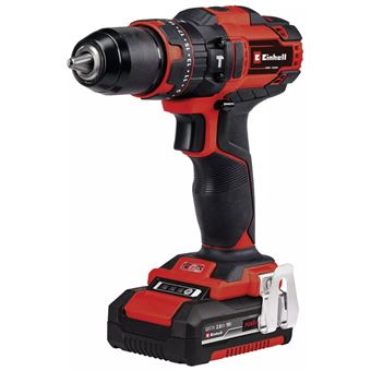 Einhell Perceuse-visseuse percussion TE-CD 18/40 Li-i 64 (1x2,0 Ah) - 18V - 40Nm - 64 accessoires - 1