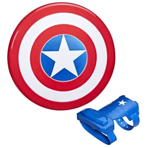 Captain America Bouclier et Gant Magnétiques, Marvel Avengers, Déguisement de Super-Héros, Des 5 ans
