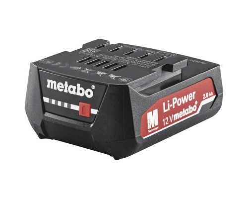 Metabo 625406000 Batterie pour outil 12 V 2.0 Ah Li-Ion