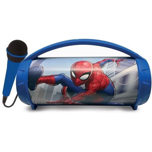 Joom Lexibook Enceinte Bluetooth® Sans-Fil Lumineuse Avec Micro Spider-Man Pur - Image 3