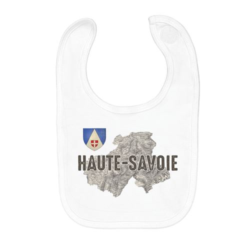 Fabulous Bavoir Coton Bio Haute Savoie carte ancienne