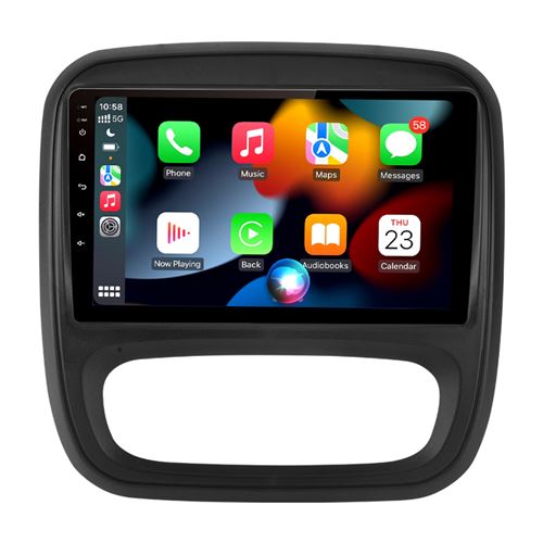 Autoradio Android 13 pour Renault Trafic 3 2014-2021 Vivaro B 2014-2018, 9 Écran Tactile,WiFi, CarPlay Android Auto, 2Go RAM + 32Go ROM