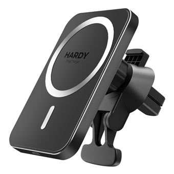 MAGJIEYX Support Voiture MagSafe 15W - Chargeur Sans Fil Magnétique Pour IPhone 16/15/14/13/12, Rotation 360°, Fixation Tableau De Bord Ou Ventilation - 13