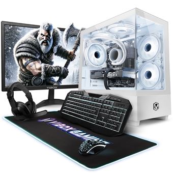 Vibox VIII-223 PC Gaming - Intel Core I9 12900KF, Radeon RX 9070 16GB, 16GB RAM, 1TB NVMe SSD, Win11, WiFi