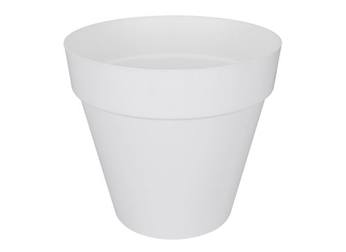 Elho pot de fleur rond - 50 cm - blanc