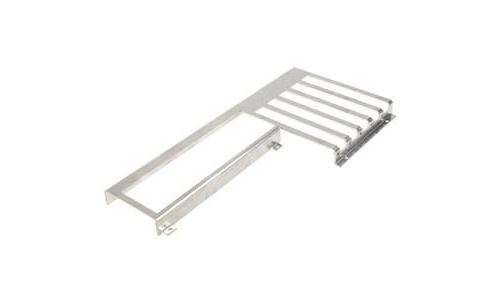 dimastech dimastech pci-cage micro-atx, 5 slots - aluminium noir