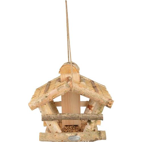 Best For Birds - Mangeoire en bois avec silo