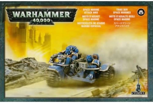 Warhammer 40K - Space Marine Moto D'Assaut Mk2