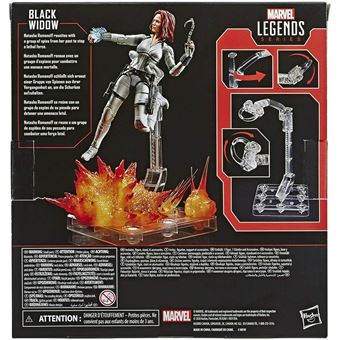 Figurine Deluxe Marvel Legends Black Widow Edition Collector 15 cm