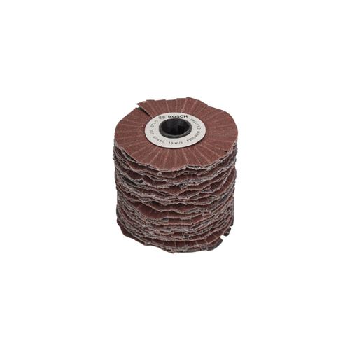 Cylindre Abrasif Bosch - (Grain 120, Largeur Rouleau 60Mm, Souple, Accessoire pour Texoro)