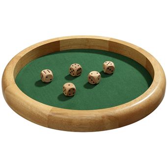 Dés Philos en bois de piste 40 cm - 1