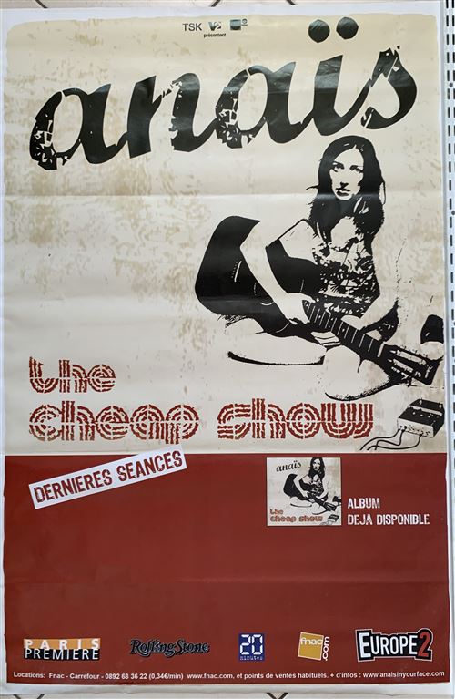 Anaïs - The Cheap Show - 80x120cm - Affiche
