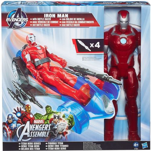 Iron Man Figurine avec Battle Racer Marvel Avengers Titan série Hero État correct - Marvel reconditionné disponible sur Fnac