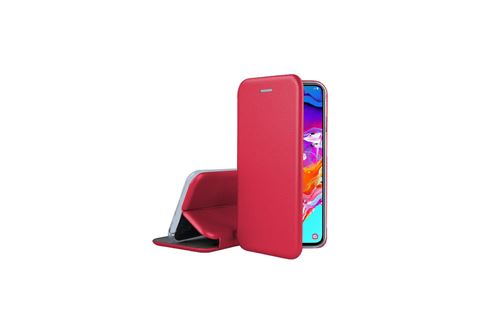 Ibroz Etui Folio Cover en Cuir rouge pour Samsung Galaxy A70