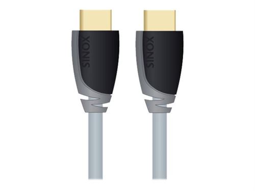 Sinox Plus+ - HDMI-kabel met ethernet - HDMI male naar HDMI male - 1 m
