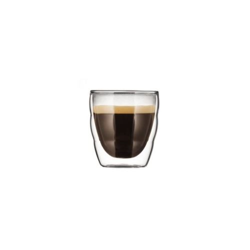 BODUM Pilatus - koffiebekerset - transparant