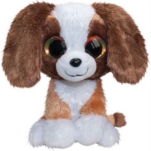 Lumo Stars Peluche en peluche Lumo Dog Wuff 15 cm marron