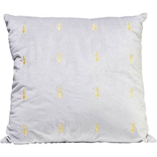 Coussin Fourmis gris 45x45cm Kare Design