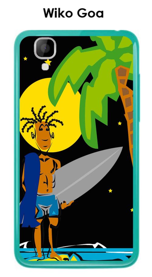 Coque Wiko Goa design surfer