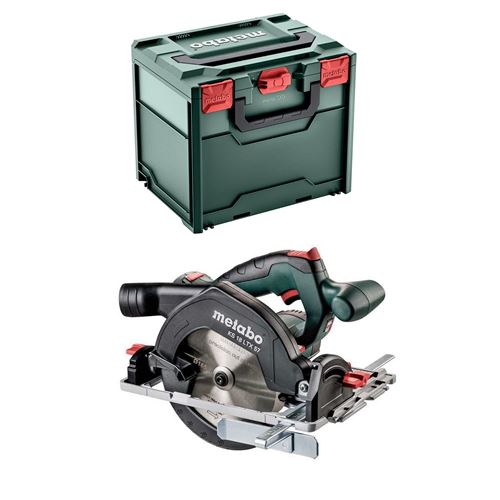 Metabo Ks 18 Ltx 57 Scie Circulaire Portative Sans Fil Profondeur De Coupe Max. (90°) 57 Mm Sans Batterie, Sans Chargeur, + Mallette, Butée... - Image 4