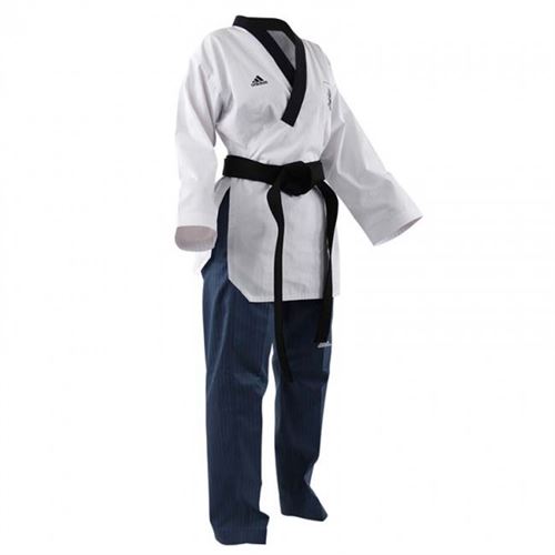adidas taekwondo Poomsae dames blanc / bleu