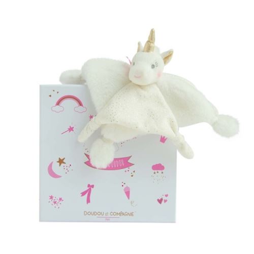 Doudou et compagnie - DOUDOU LICORNE or
