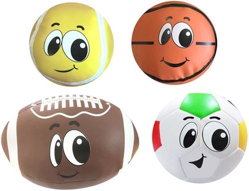 Stamp Ensemble de 4 balles de sport