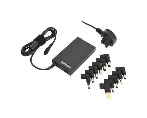 Sandberg Laptop AC Adapter Mini Adaptateur secteur CA 100-240 V 100 Watt Royaume-Uni