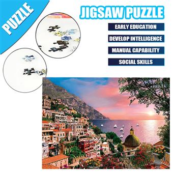 Puzzle GENERIQUE Puzzle Adultes 1000 pièces grand jeu de jouets  intéressants cadeau personnalisé - Multicolore