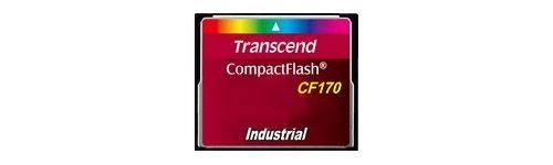 Transcend CF170 Industrial - carte mémoire flash - 16 Go - CompactFlash