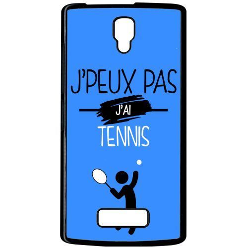 Coque lenovo a2010 j peux pas j ai tennis 12