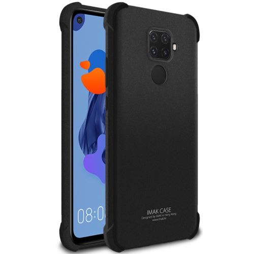 Coque en TPU tout enveloppé anti-chute noir mat pour votre Huawei Mate 30 Lite/Nova 5i Pro