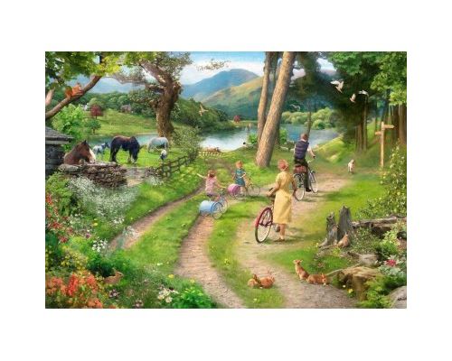 Puzzle 250 Pièces : Pièces XXL - Family Day Out, The House of Puzzles