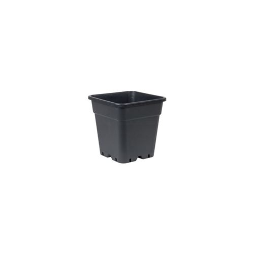 Pot carré noir 30 litres - 36.5x36.5x36cm