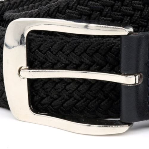 Duke Ceinture tressee SIMON Homme 4XL Noir UTDC237 Ceintures Achat prix fnac