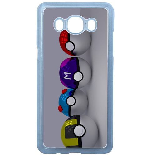 Coque Pokeball Compatible Galaxy J7 2016 Transparent