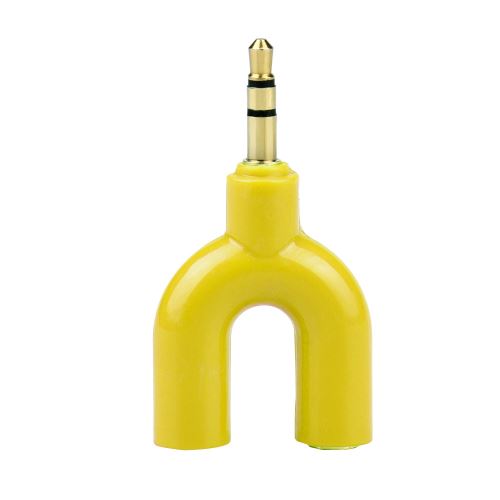GENERIQUE - Adaptateur audio stéréo - Double jack 3.5mm Femelle vers 1 Mâle - Câble Y-Splitter - Image 2