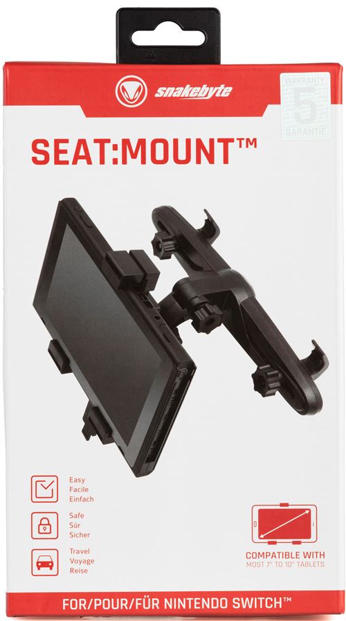 Fixation Pour Appuie-T&ecirc;te Nintendo Switch Snakebyte Sb910746