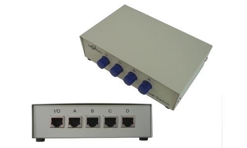 Boitier de Partage RJ45 1 vers 4 ou 4 vers 1