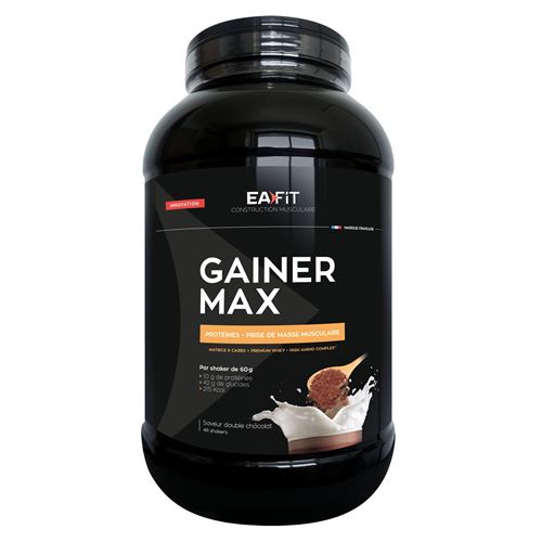 Gainer Max Double chocolat EA Fit 2,9kg
