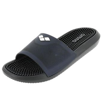 Tongs Arena Marco Grip Black - Noir, Taille 45, Semelle Antidérapante Et Effet Massant - 8